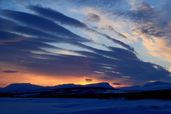 美しい夕日ビューの背景 — ストック写真