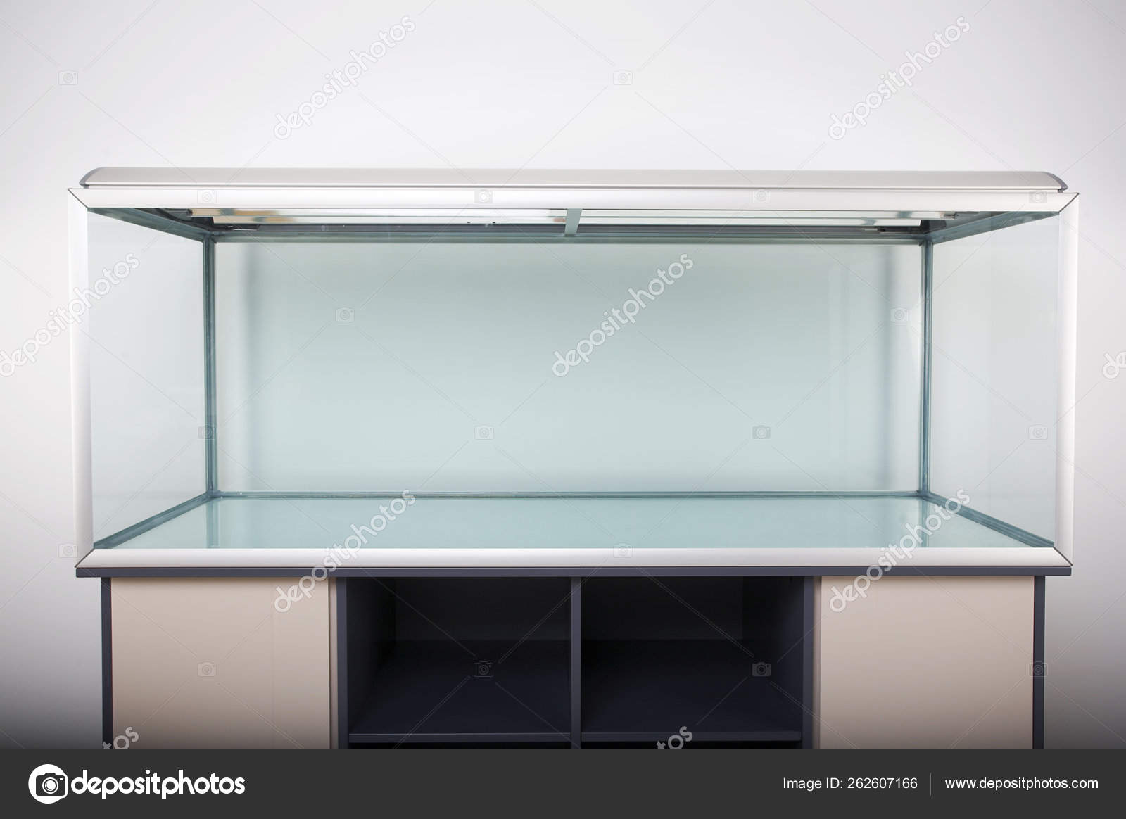 Big Empty Fish Tank White Background Stock Photo by ©YAYImages 262607166