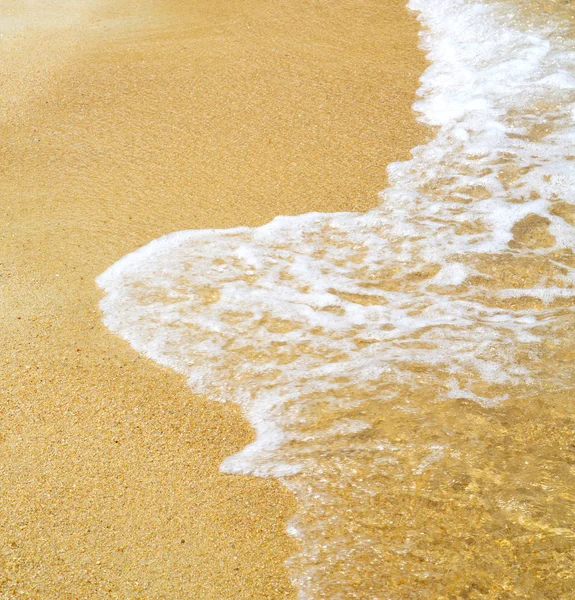Таїланду Затоки Абстрактний Мокрий Пісок Пляж Південнокитайському Морі — стокове фото