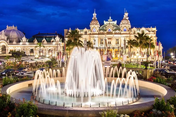 Monte Carlo Casino Complexo Jogos Azar Entretenimento Localizado Monte Carlo — Fotografia de Stock