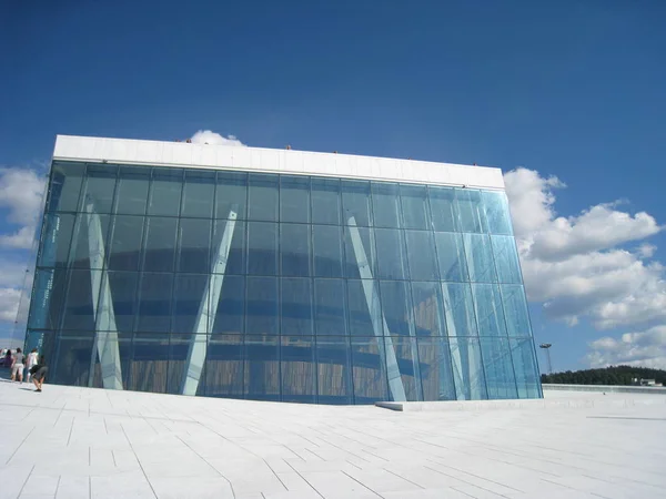 Opera House Oslo Noruega — Foto de Stock
