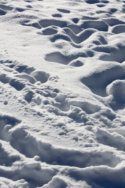 Красивая Зима Естественном Фоне — стоковое фото