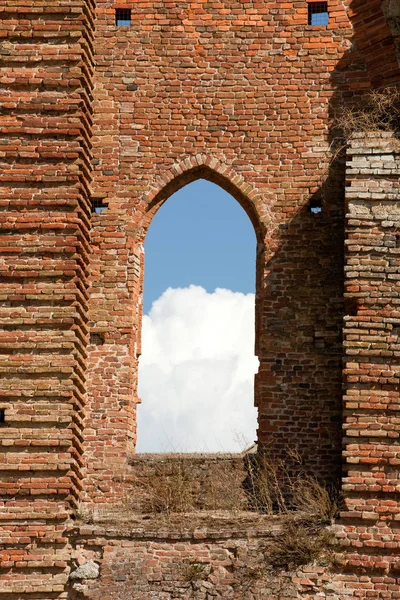 Fachada Abadía San Galgano Toscana —  Fotos de Stock