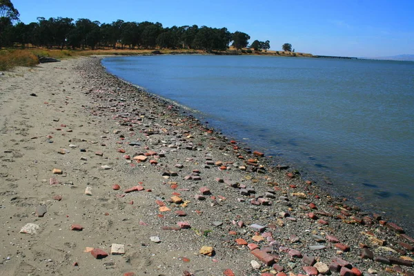 Морской Пейзаж Красивой Чистой Водой — стоковое фото