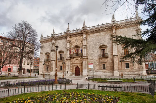 Palacio Santa Cruz Valladolid University Spain — Stock Photo, Image