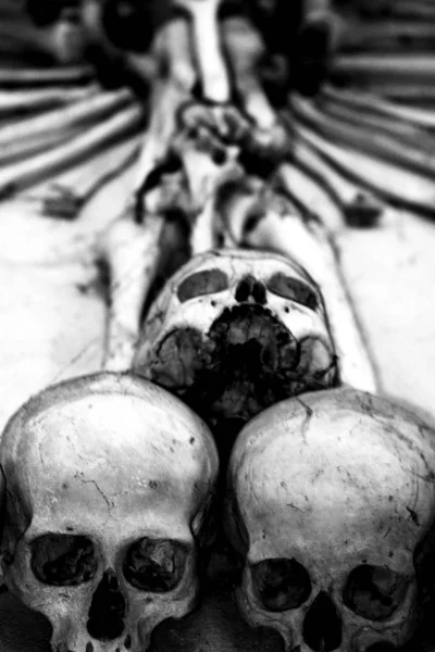 Sedlec Ossuary Небольшая Римско Католическая Часовня Расположенная Кладбищенским Храмом Святых — стоковое фото