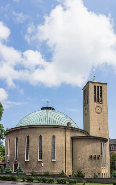 Eglise Exaltation Sainte Croix Bytom Silésie Pologne Construit Dans Style — Photo