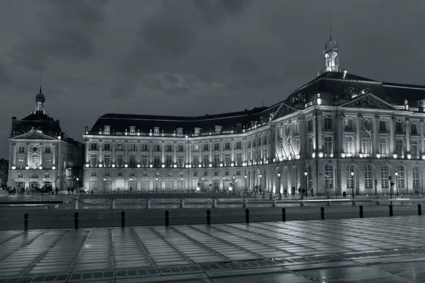 Площадь Бурса Бордо Аквитания Франция — стоковое фото