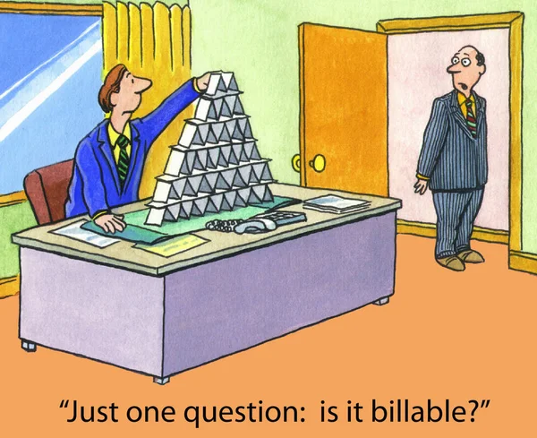 Just One Question Billable — Stock Photo, Image