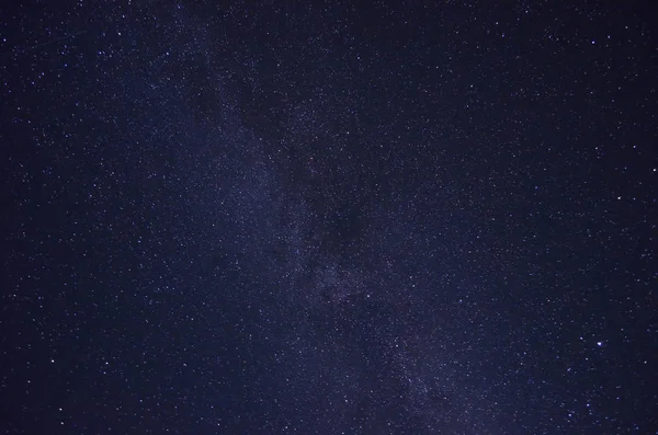 Ammasso Stellare Della Lattea Nella Notte — Foto Stock