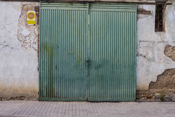 Arkitekturdetaljer Från Spanien Åldrat Material Och Textur — Stockfoto