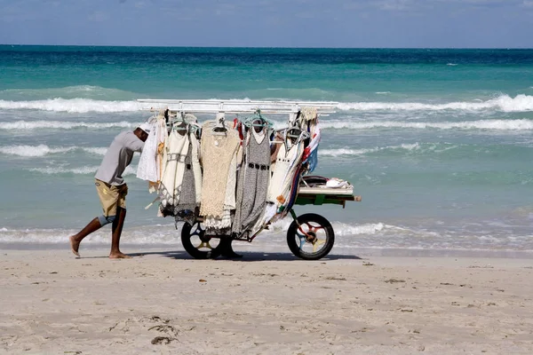 Vendedores Para Playa Guantánamo Cuba — Foto de Stock