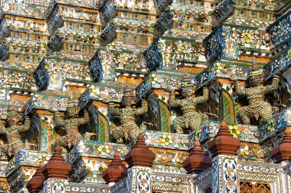 Wat Pho Temple Szczegóły — Zdjęcie stockowe