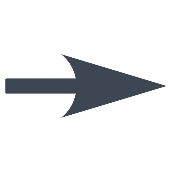 Arrow Axis Ícone Primitive Set Este Símbolo Plano Isolado Desenhado — Fotografia de Stock