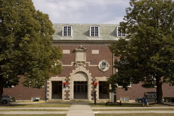 Universidad Illinois Champaign Huff Hall — Foto de Stock