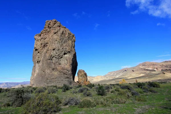 Monolito Piedra Parada Valle Del Chubut Por Ruta Chubut Argentina — Foto de Stock