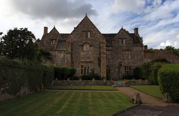 England Traditional Manor House Cerne Abbas Dorset English Countryside — Stock Photo, Image