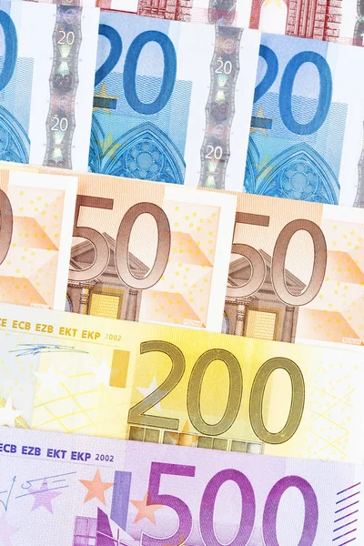 Євро Європейський Союз Банкнот — стокове фото