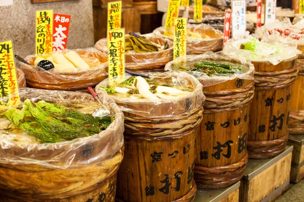 Traditional market in Japan.