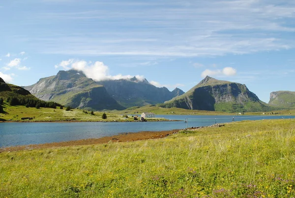 Lofoten Norvegia Natură Frumoasă — Fotografie, imagine de stoc
