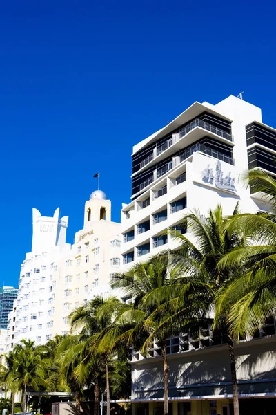 Art Deco District Miami Beach Florida — Foto de Stock