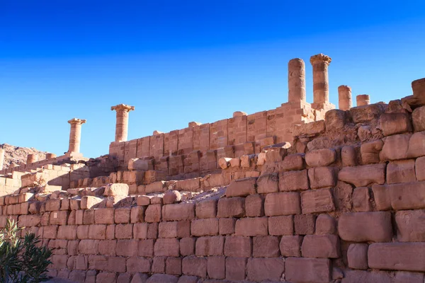 Temenos Tor Petra Jordanien — Stockfoto