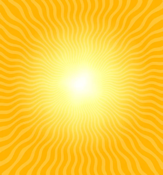 Действительно Жаркое Летнее Солнце Иллюстрация — стоковое фото