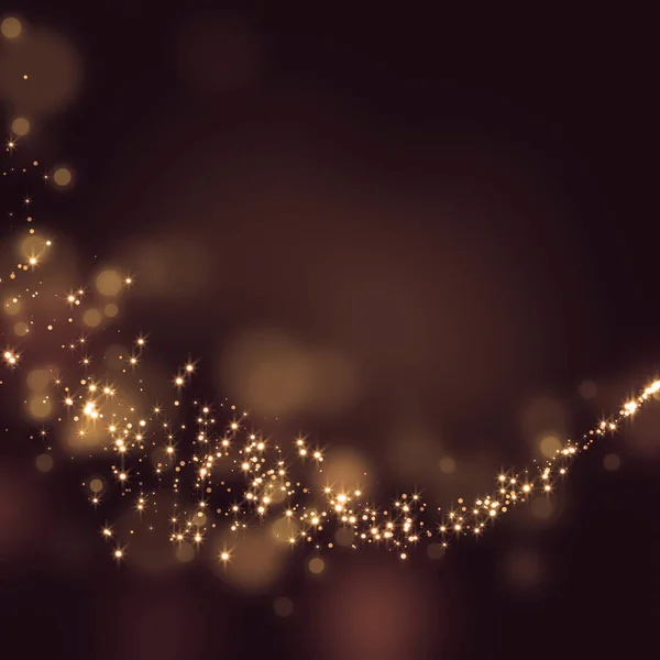 背景のボケ味のきらびやかな星 — ストック写真