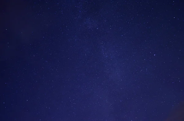 Ammasso Stellare Nella Notte Invernale — Foto Stock