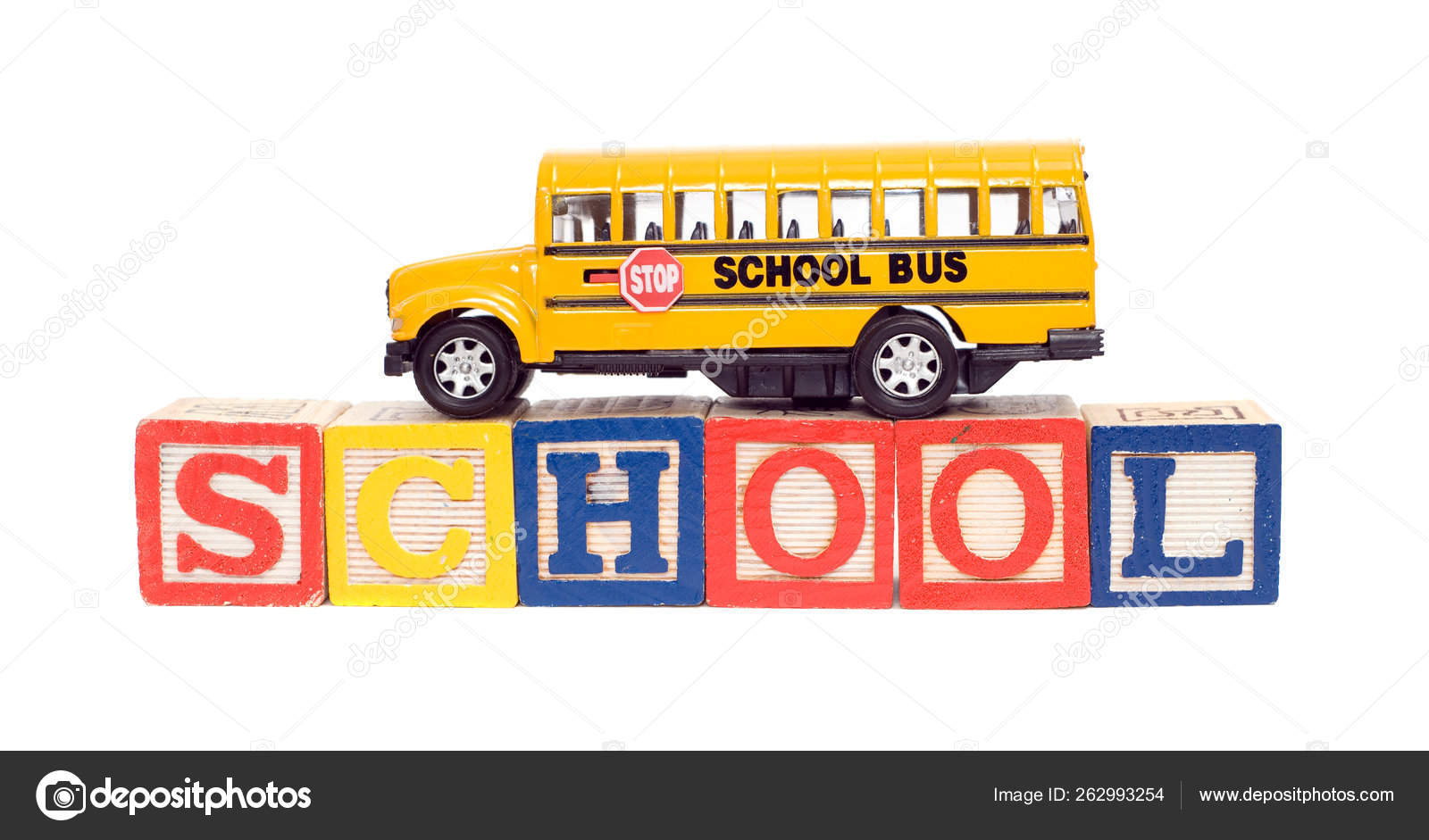 a toy school bus