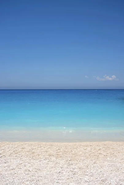 Uitzicht Ionische Zee Van Navagio Strand Het Eiland Zakynthos Griekenland — Stockfoto