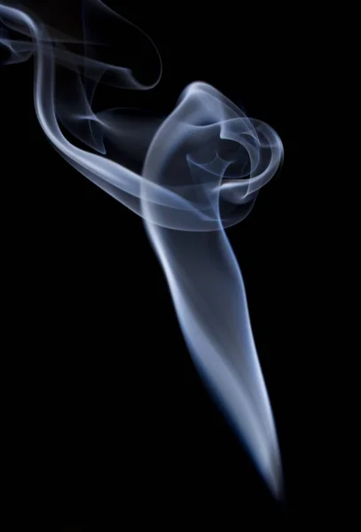 Smoke Black Background — Stock Photo, Image