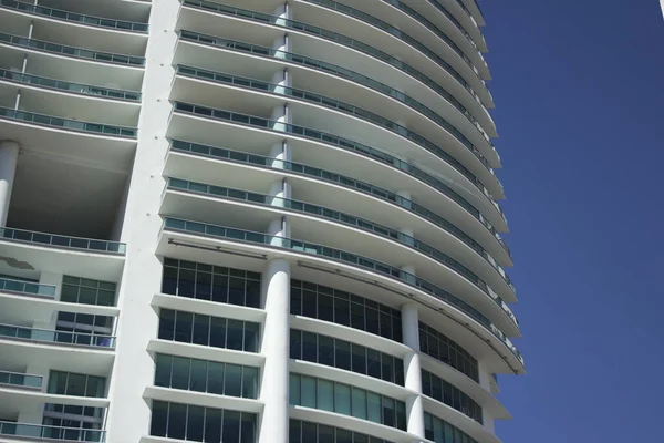 Edificios Oficinas Condominios Con Fondo Cielo Azul — Foto de Stock