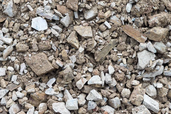 Batu Dan Batu Dengan Latar Belakang Tanah Pola — Stok Foto