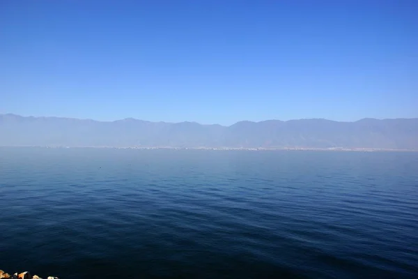 stock image Erhai Lake near Dali, Yunnan province, China