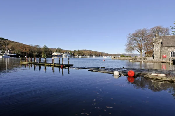 Lake Windermere Gölü Bölgesi Milli Parkı Cumbria Ngiltere — Stok fotoğraf