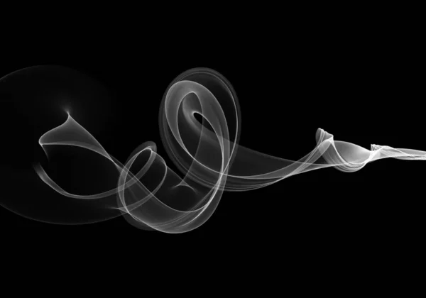 abstract white flame smoke frame over black background with copyspace for your text and design.