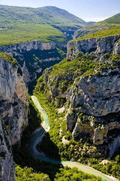 韦尔东峡谷 普罗旺斯法国 — 图库照片