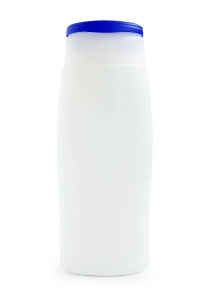 Bottiglie Imballaggio Bianche Isolate Bianco — Foto Stock