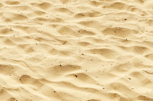 Geel Zand Als Textuur Achtergrond — Stockfoto