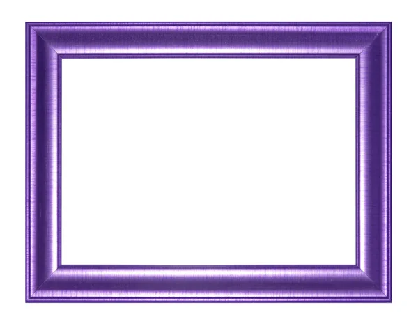 Vecchio Telaio Antico Viola Isolato Decorativo Intagliato Legno Stand Antico — Foto Stock