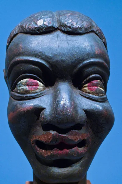 Обличчя Голова Досить Незвичайним Виразом — стокове фото