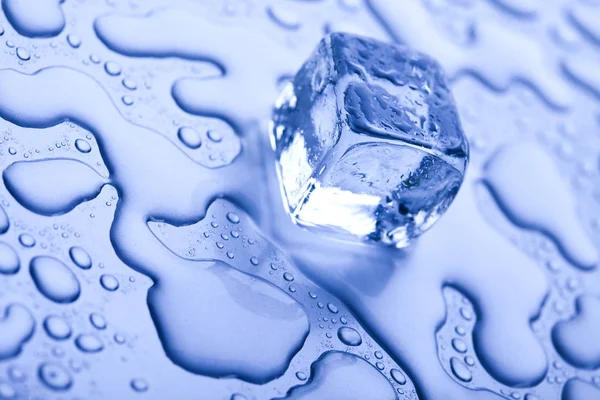 Vatten Bakgrund Färsk Blå Tema — Stockfoto