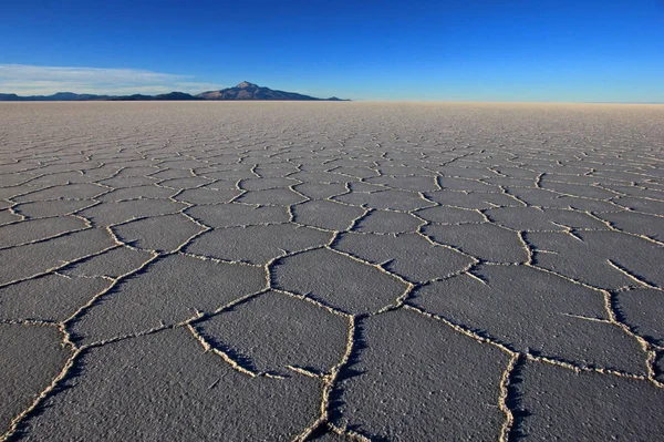 Salar Uyuni Salt Lake Largest Salt Flat World Altiplano Bolivia — Stock Photo, Image