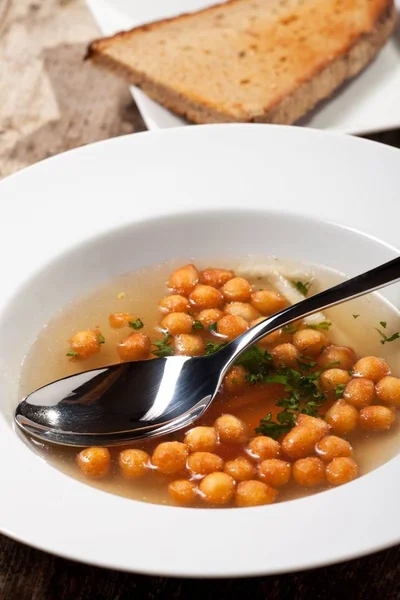 Sopa Pérola Massa Frita Bávara — Fotografia de Stock