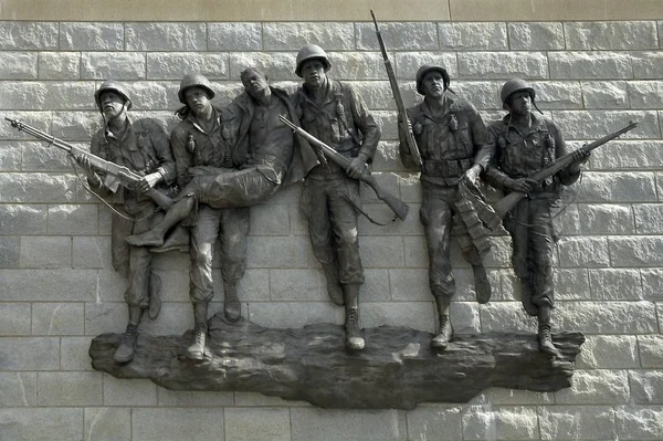 Zdjęcie Nowego Jersey Korean War Veterans Memorial Atlantic City — Zdjęcie stockowe