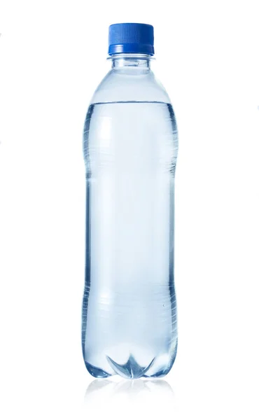 Flasche Wasser Isoliert Auf Weiß — Stockfoto