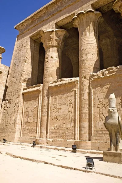Imagem Templo Hórus Edfu Egito — Fotografia de Stock