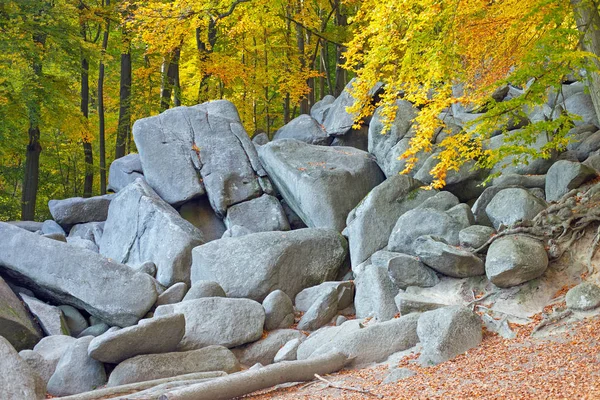 Felsenmeer Atrakcja Turystyczna Odenwald Hesja Niemcy — Zdjęcie stockowe