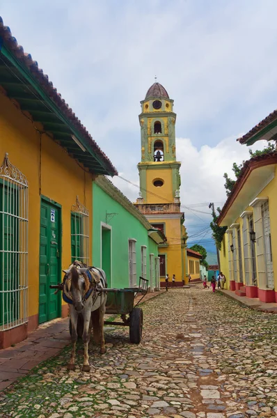 Trinidad Cuba Veduta Trinidad Street Uno Dei Siti Patrimonio Dell — Foto Stock